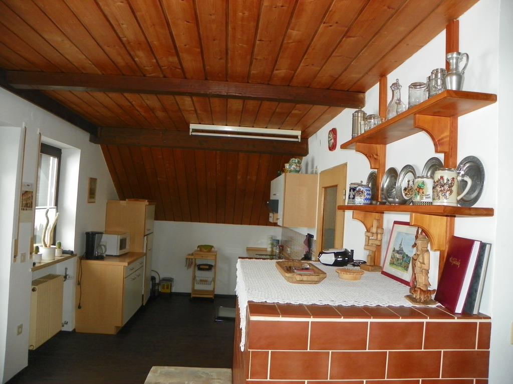 Ferienwohnung Am Weissenstaedter See ไวเซินชตัดท์ ภายนอก รูปภาพ